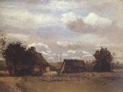 Vincent Van Gogh Cottage (nn04) oil painting artist